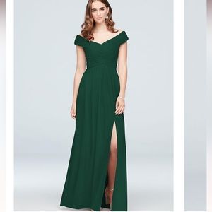 Juniper Green David’s bridal bridesmaid dress size 22